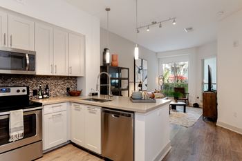 Granite and quartz countertops